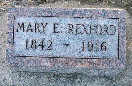 REXFORD, MARY E. - Plymouth County, Iowa | MARY E. REXFORD 