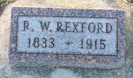 REXFORD, R. W. - Plymouth County, Iowa | R. W. REXFORD 