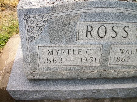 ROSS, MYRTLE C. - Plymouth County, Iowa | MYRTLE C. ROSS 