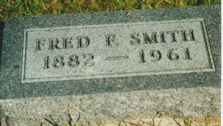 SMITH, FRED FRANCIS - Plymouth County, Iowa | FRED FRANCIS SMITH 