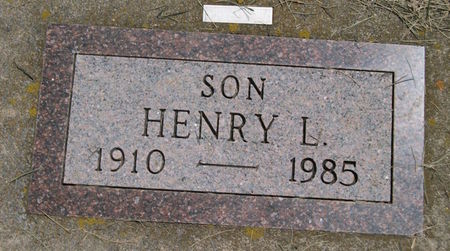 THOMAS, HENRY L. - Plymouth County, Iowa | HENRY L. THOMAS 