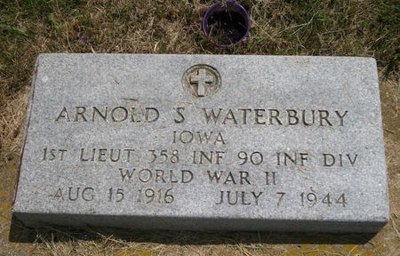 WATERBURY, ARNOLD S. - Plymouth County, Iowa | ARNOLD S. WATERBURY 