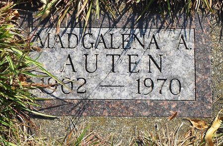 AUTEN, MADGALENA A - Pocahontas County, Iowa | MADGALENA A AUTEN 