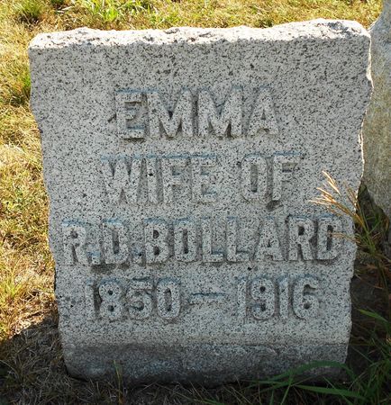 LAWRENCE BOLLARD, EMMA - Pocahontas County, Iowa | EMMA LAWRENCE BOLLARD 
