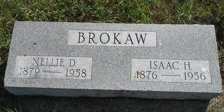 DAYHOFF BROKAW, NELLIE - Pocahontas County, Iowa | NELLIE DAYHOFF BROKAW 
