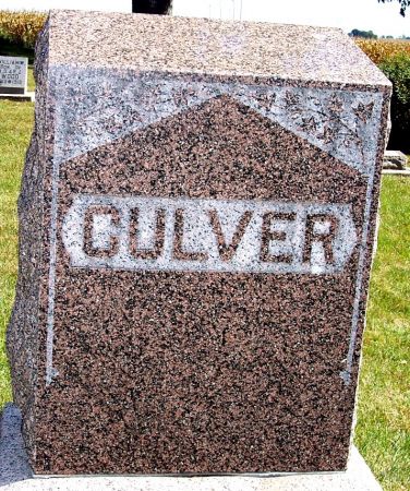 CULVER, FAMILY MEMORIAL - Pocahontas County, Iowa | FAMILY MEMORIAL CULVER 