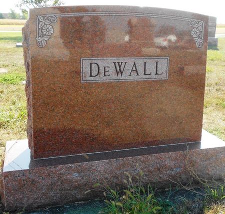 DEWALL, FAMILY MEMORIAL - Pocahontas County, Iowa | FAMILY MEMORIAL DEWALL 
