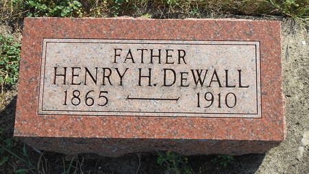 DEWALL, HENRY H - Pocahontas County, Iowa | HENRY H DEWALL 