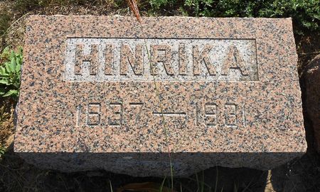 DEWALL, HINRIKA - Pocahontas County, Iowa | HINRIKA DEWALL 