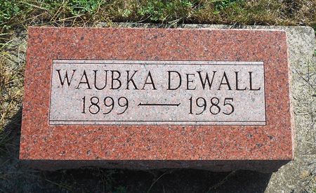 DEWALL, WAUBKA - Pocahontas County, Iowa | WAUBKA DEWALL 