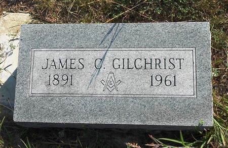 GILCHRIST, JAMES CLELAND - Pocahontas County, Iowa | JAMES CLELAND GILCHRIST 