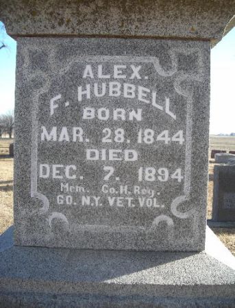 HUBBELL, ALEXANDER F. - Pocahontas County, Iowa | ALEXANDER F. HUBBELL 