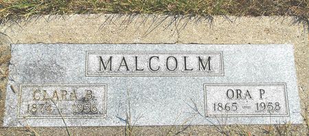 MALCOLM, CLARA B - Pocahontas County, Iowa | CLARA B MALCOLM 