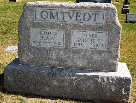 OMTVEDT, ANDERS THORGRIMSON - Pocahontas County, Iowa | ANDERS THORGRIMSON OMTVEDT 