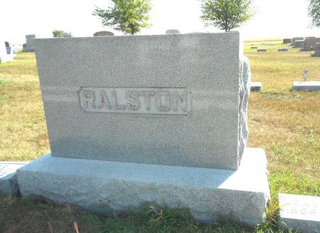 RALSTON, FAMILY MEMORIAL - Pocahontas County, Iowa | FAMILY MEMORIAL RALSTON 