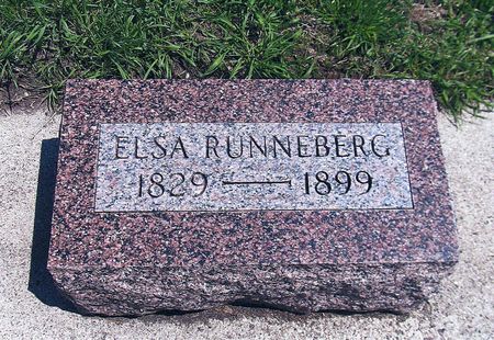 RUNNEBERG, ELSA - Pocahontas County, Iowa | ELSA RUNNEBERG 
