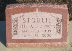 STOULIL, JULIA J. SINNETT - Pocahontas County, Iowa | JULIA J. SINNETT STOULIL 