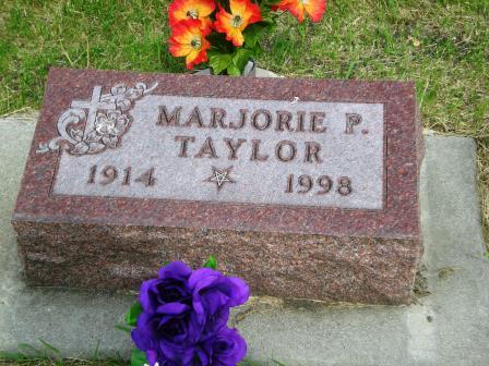TAYLOR, MARJORIE P. - Pocahontas County, Iowa | MARJORIE P. TAYLOR 
