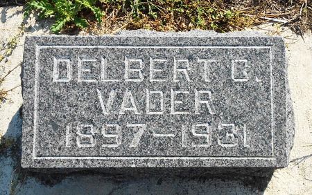 VADER, DELBERT CLOPTON - Pocahontas County, Iowa | DELBERT CLOPTON VADER 