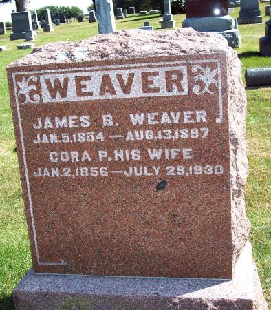 WEAVER, CORA S - Pocahontas County, Iowa | CORA S WEAVER 