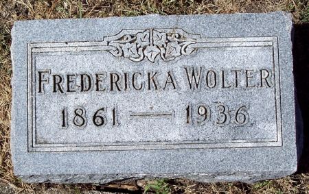 WOLTER, FREDERICKA - Pocahontas County, Iowa | FREDERICKA WOLTER 