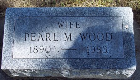 WOOD, PEARL M - Pocahontas County, Iowa | PEARL M WOOD 