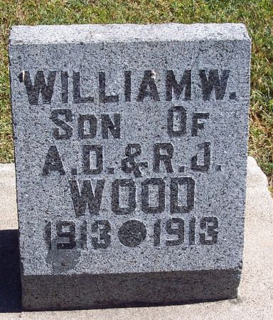 WOOD, WILLIAM WILSON - Pocahontas County, Iowa | WILLIAM WILSON WOOD 