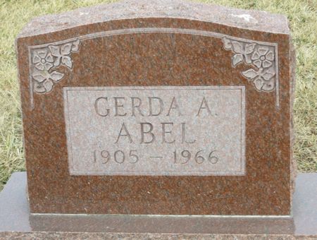 ABEL, GERDA A. - Polk County, Iowa | GERDA A. ABEL 