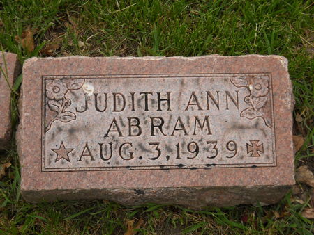 ABRAM, JUDITH ANN - Polk County, Iowa | JUDITH ANN ABRAM 