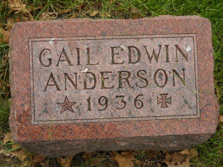 ANDERSON, GAIL EDWIN - Polk County, Iowa | GAIL EDWIN ANDERSON 