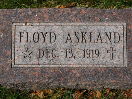 ASKLAND, FLOYD - Polk County, Iowa | FLOYD ASKLAND 