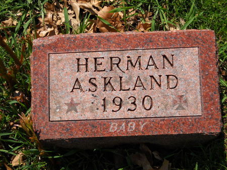 ASKLAND, HERMAN - Polk County, Iowa | HERMAN ASKLAND 