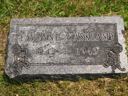 ASKLAND, LAVONNE A. - Polk County, Iowa | LAVONNE A. ASKLAND 