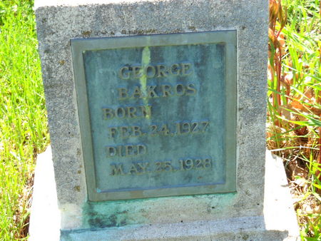 BAKROS, GEORGE - Polk County, Iowa | GEORGE BAKROS 