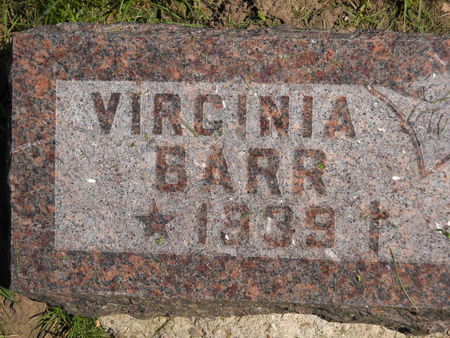 BARR, VIRGINIA - Polk County, Iowa | VIRGINIA BARR 