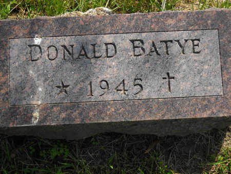 BATYE, DONALD - Polk County, Iowa | DONALD BATYE 