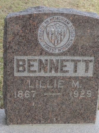 BENNETT, LILLIE M. - Polk County, Iowa | LILLIE M. BENNETT 