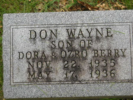 BERRY, DON WAYNE - Polk County, Iowa | DON WAYNE BERRY 