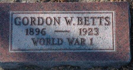 BETTS, GORDON  W. - Polk County, Iowa | GORDON  W. BETTS 