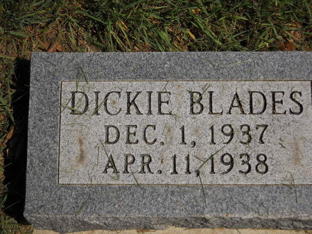 BLADES, DICKIE - Polk County, Iowa | DICKIE BLADES 