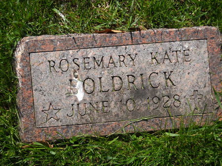 BOLDRICK, ROSEMARY KATE - Polk County, Iowa | ROSEMARY KATE BOLDRICK 