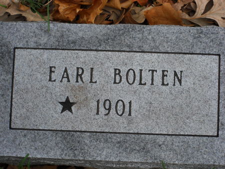 BOLTEN, EARL - Polk County, Iowa | EARL BOLTEN 