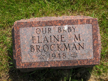 BROCKMAN, ELAINE M. - Polk County, Iowa | ELAINE M. BROCKMAN 