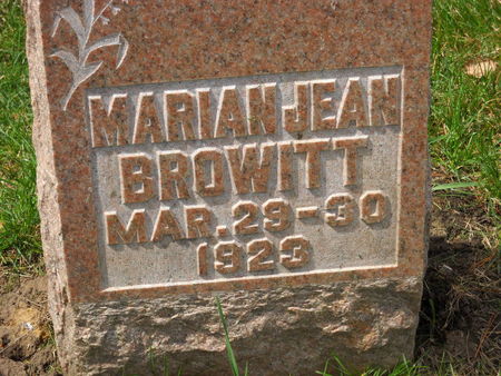 BROWITT, MARIAN JEAN - Polk County, Iowa | MARIAN JEAN BROWITT 
