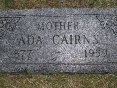 CAIRNS, ADA - Polk County, Iowa | ADA CAIRNS 