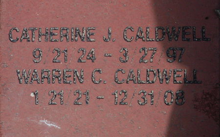 CALDWELL, WARREN  C. - Polk County, Iowa | WARREN  C. CALDWELL 