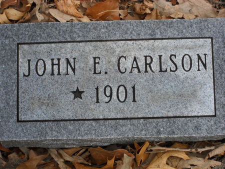 CARLSON, JOHN E. - Polk County, Iowa | JOHN E. CARLSON 