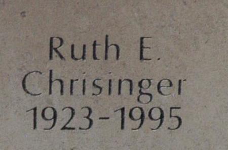 CHRISINGER, RUTH  ELIZABETH - Polk County, Iowa | RUTH  ELIZABETH CHRISINGER 