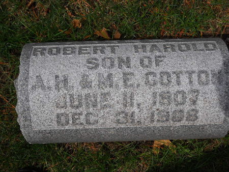 COTTON, ROBERT HAROLD - Polk County, Iowa | ROBERT HAROLD COTTON 
