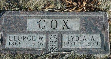 COX, GEORGE  W. - Polk County, Iowa | GEORGE  W. COX 